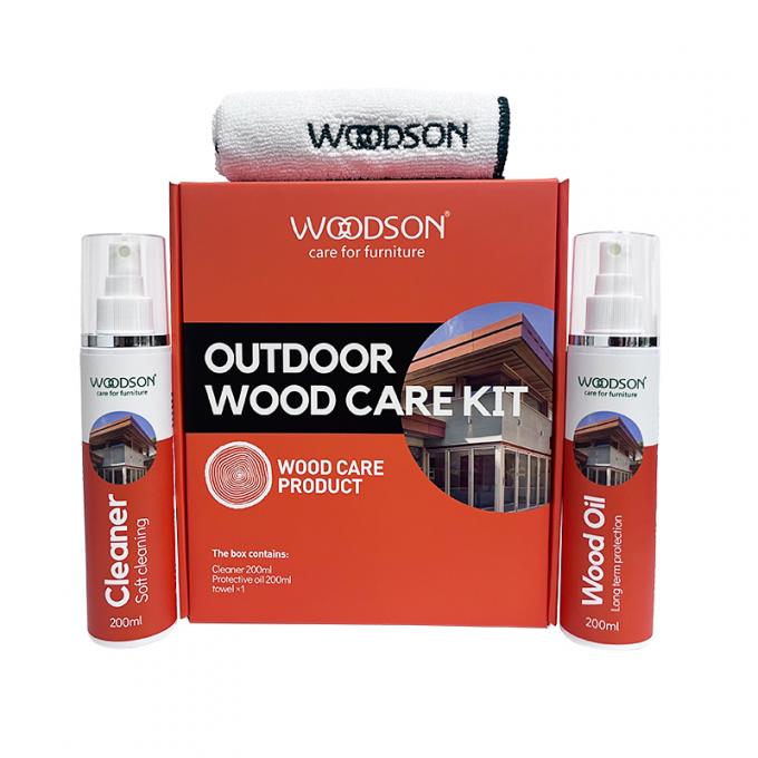 Eco-friendly Outdoor Wood Polish Cleaning Set Surface Dust Cleaner Spray Furniture Wood Cleaning Solvent Oil untuk Pembersihan Kayu 0