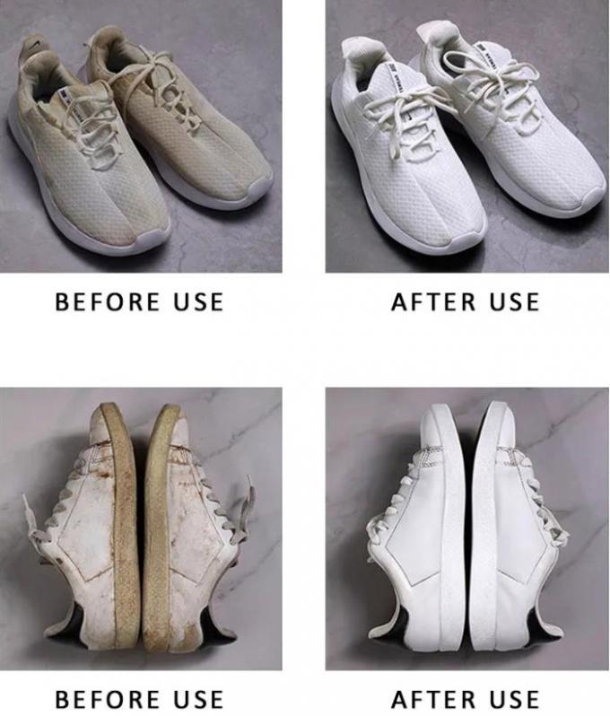 Grosir Perawatan Pembersih Sneaker Ramah Lingkungan Rumus Alam Kit Perawatan Sepatu Pembersih Sepatu Penghilang noda Bubuk Pembersih Sneaker 4